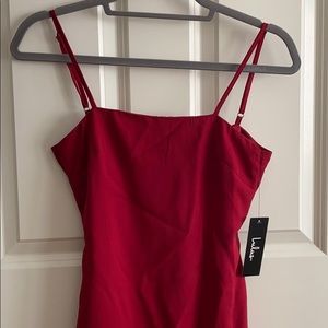 Red Lulu’s Dress - Toast to Life Red Mini Dress